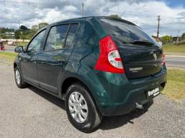 RENAULT - SANDERO - 2009/2010 - Verde - Sob Consulta
