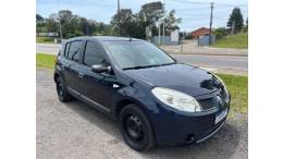 RENAULT - SANDERO - 2008/2009 - Azul - R$ 25.900,00