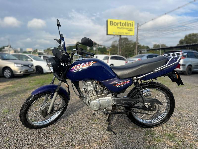 HONDA - CG 125 - 1995/1995 - Azul - R$ 5.700,00