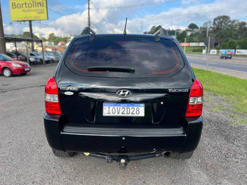 HYUNDAI - TUCSON - 2008/2008 - Preta - Sob Consulta