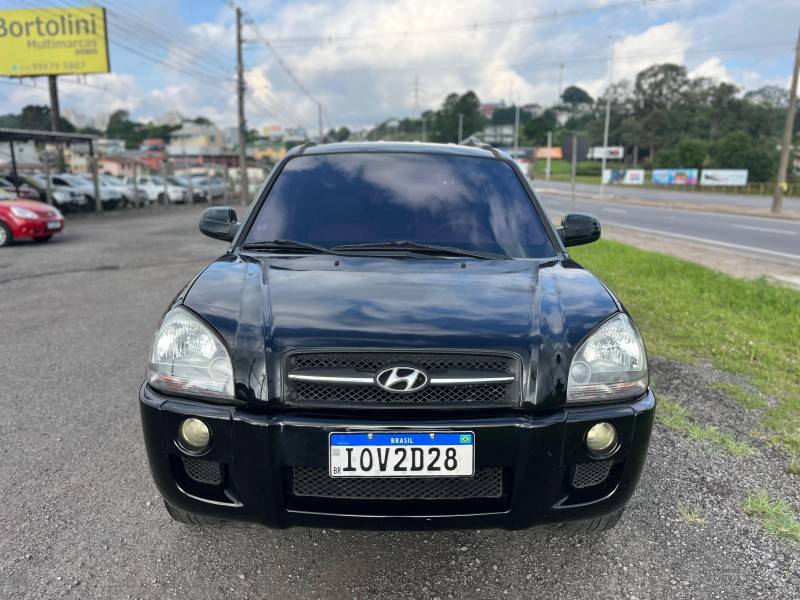 HYUNDAI - TUCSON - 2008/2008 - Preta - Sob Consulta