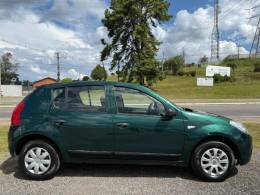 RENAULT - SANDERO - 2009/2010 - Verde - Sob Consulta