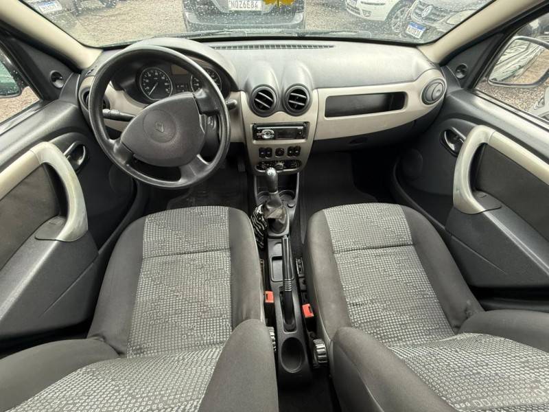 RENAULT - SANDERO - 2009/2010 - Verde - Sob Consulta