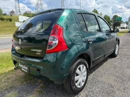 RENAULT - SANDERO - 2009/2010 - Verde - Sob Consulta